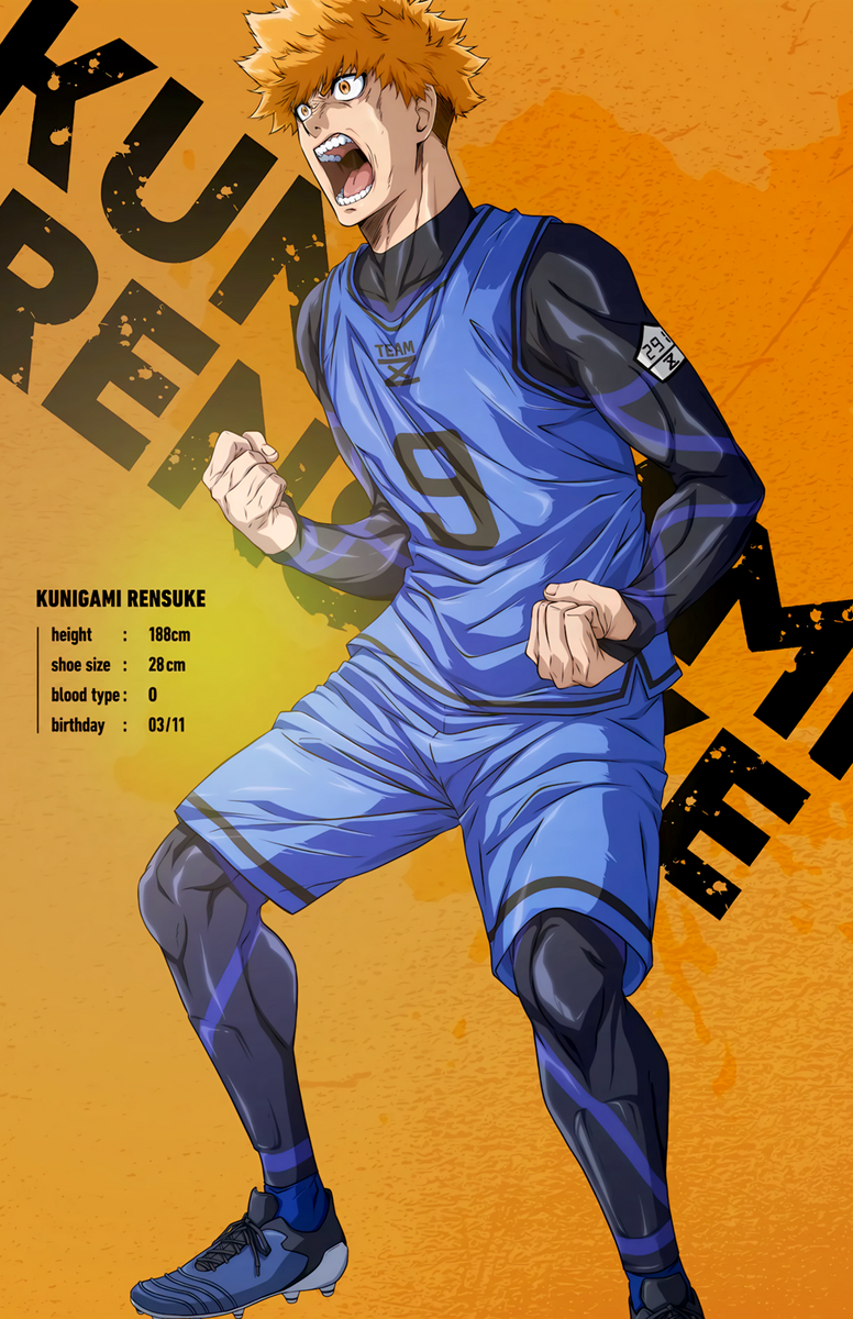 kunigami rensuke character art