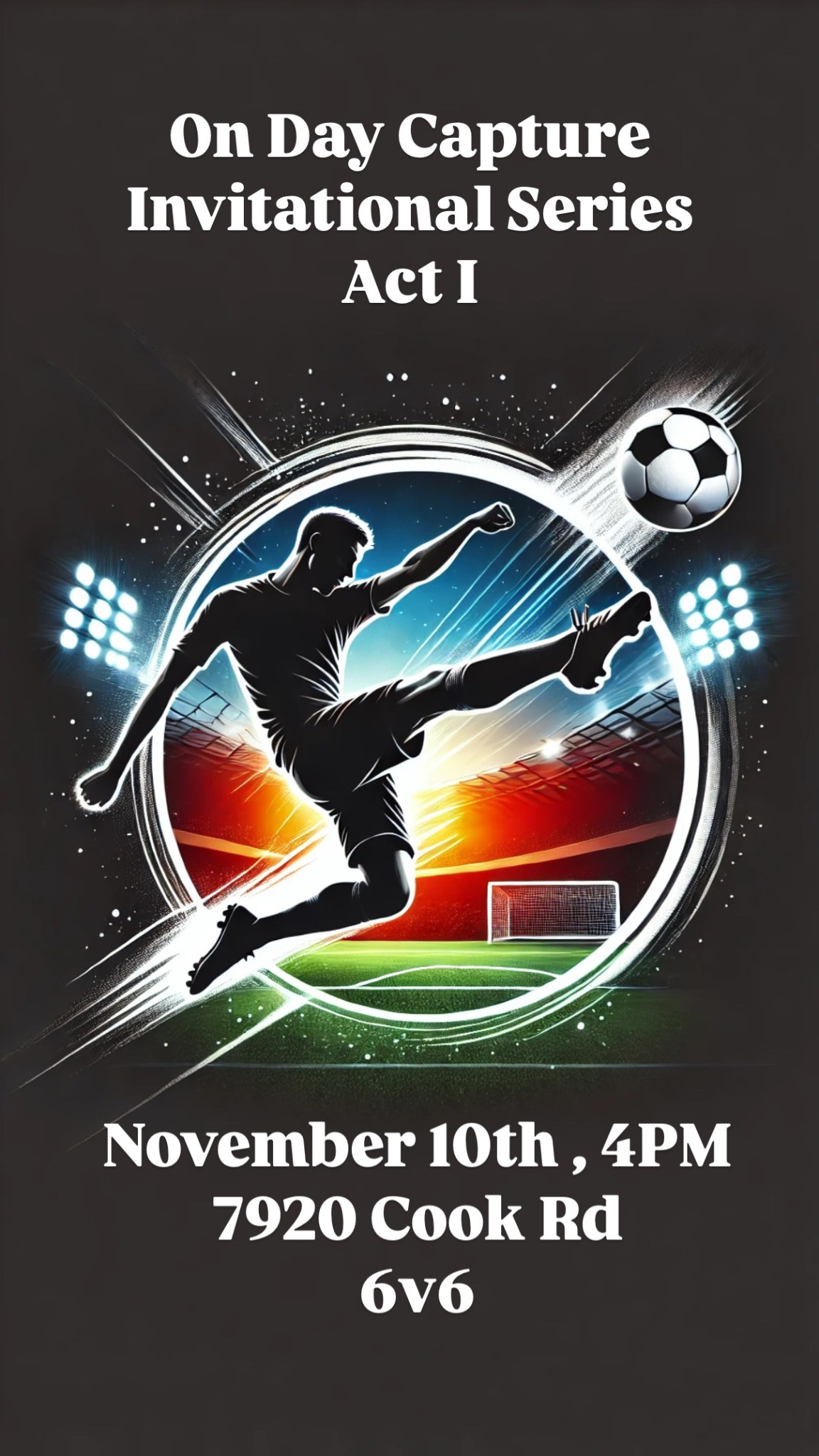 on day capture Invitational Series poster
